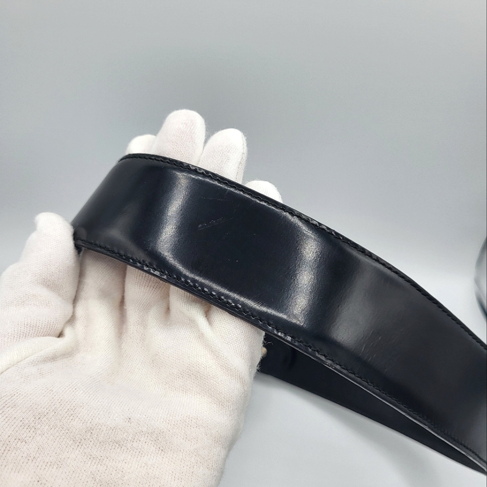 Gucci Tom Ford Oversized Horsebit Belt Black 80 - Picture 12 of 16